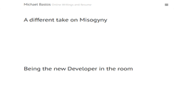 Desktop Screenshot of michaelbastos.com